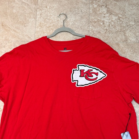 NWT Men’s NFL X Darius Rucker Collection Kansas City Chiefs Pocket Tee Size 3XL - Picture 3 of 8